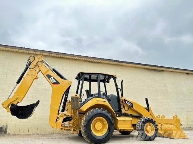 CAT 415F2 Товарач със заден ексватор