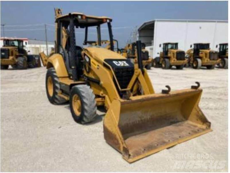 CAT 416F2 Товарач със заден ексватор