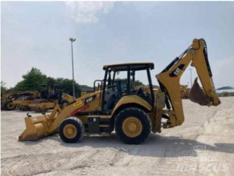 CAT 416F2 Товарач със заден ексватор
