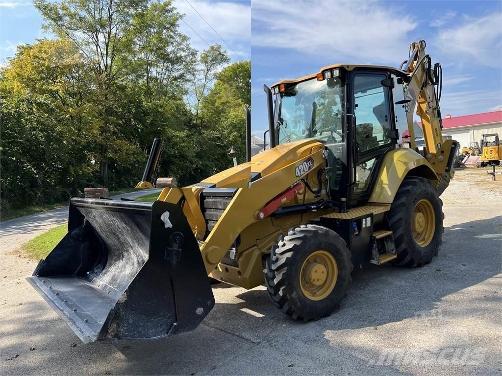CAT 420 XE Товарач със заден ексватор