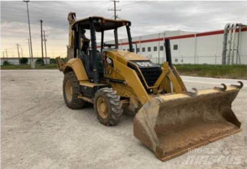 CAT 420F2 Товарач със заден ексватор