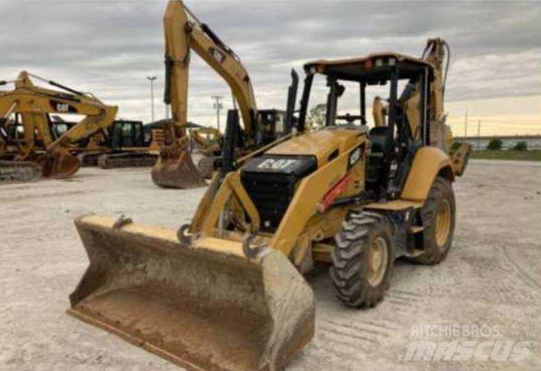 CAT 420F2 Товарач със заден ексватор