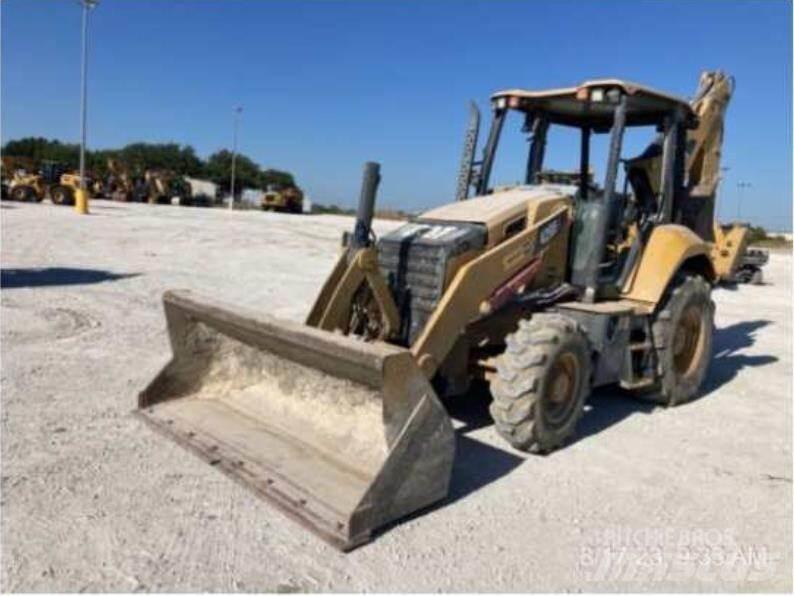 CAT 420F2 Товарач със заден ексватор
