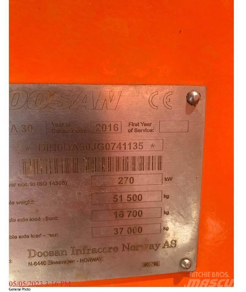 Doosan DA30 Дъмпери/моторни превозни средства