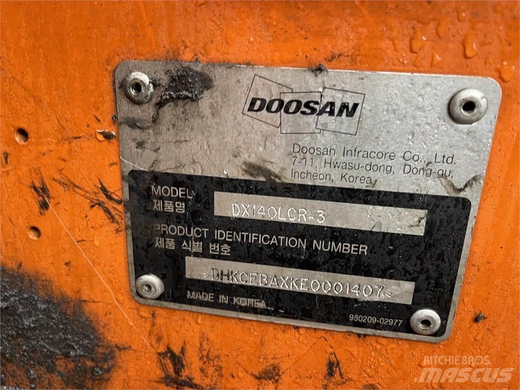 Doosan DX140 LCR-3 Верижен екскаватор