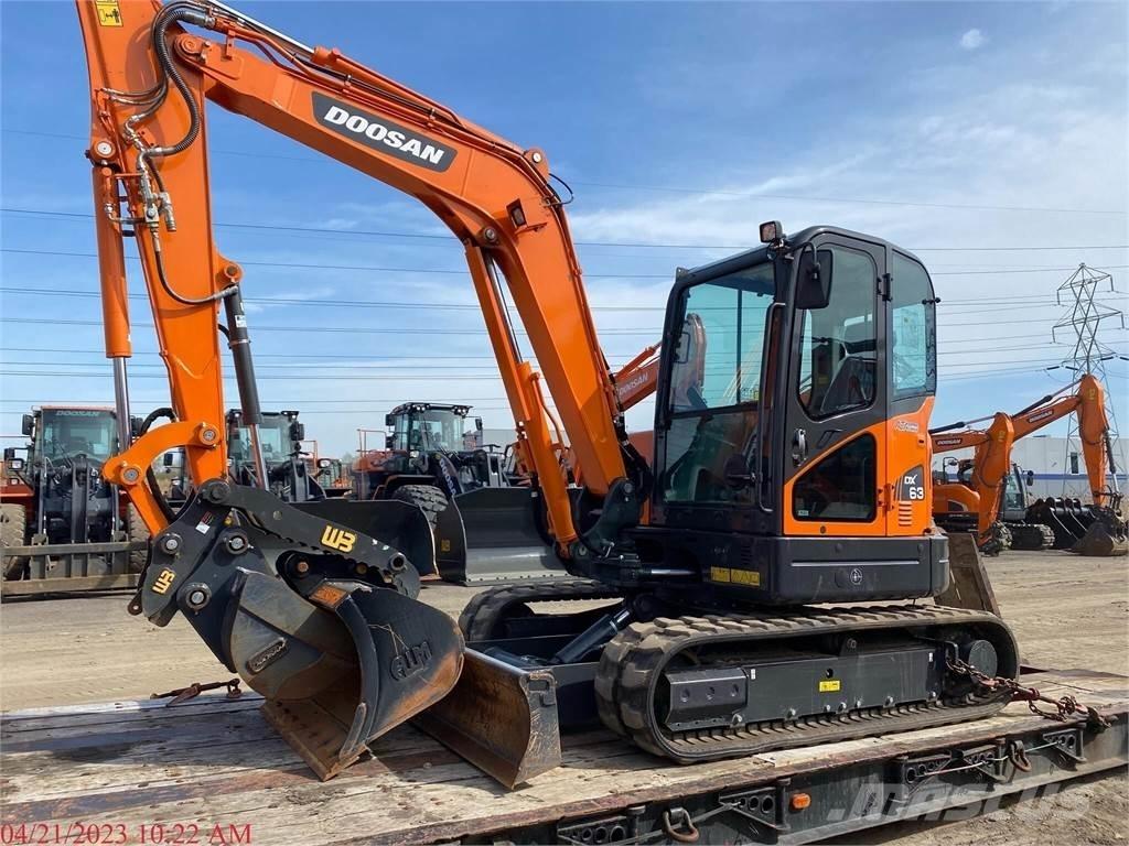Doosan DX63-3 Верижен екскаватор