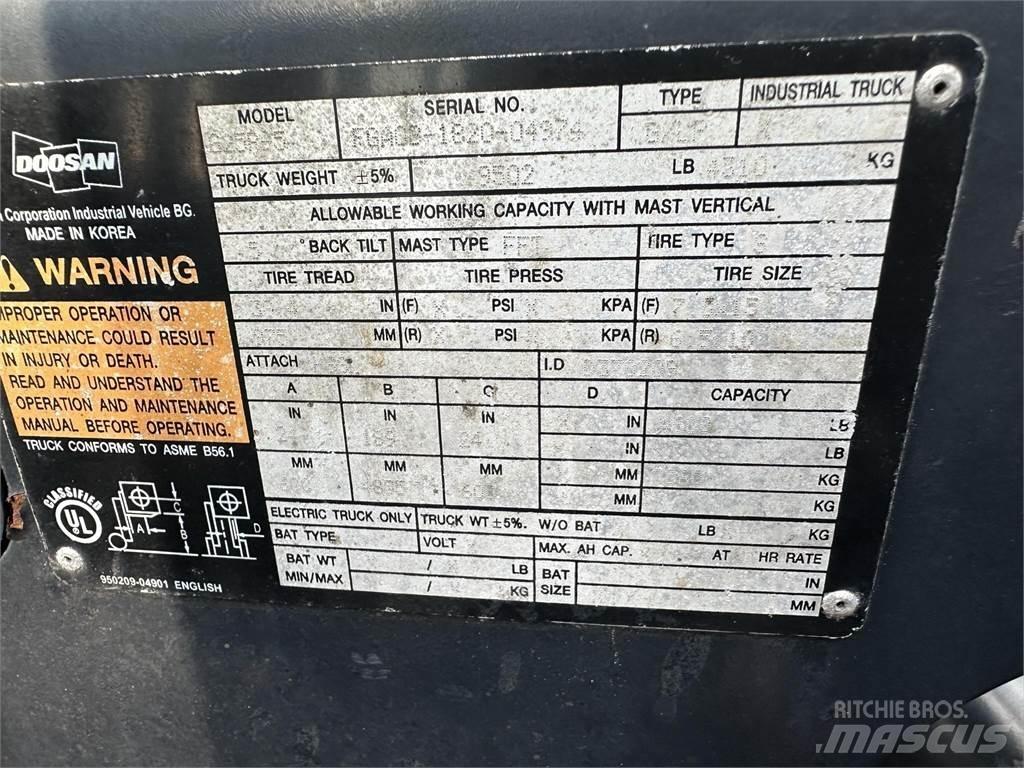 Doosan G25P-5 Вилични кари-повдигачи - други