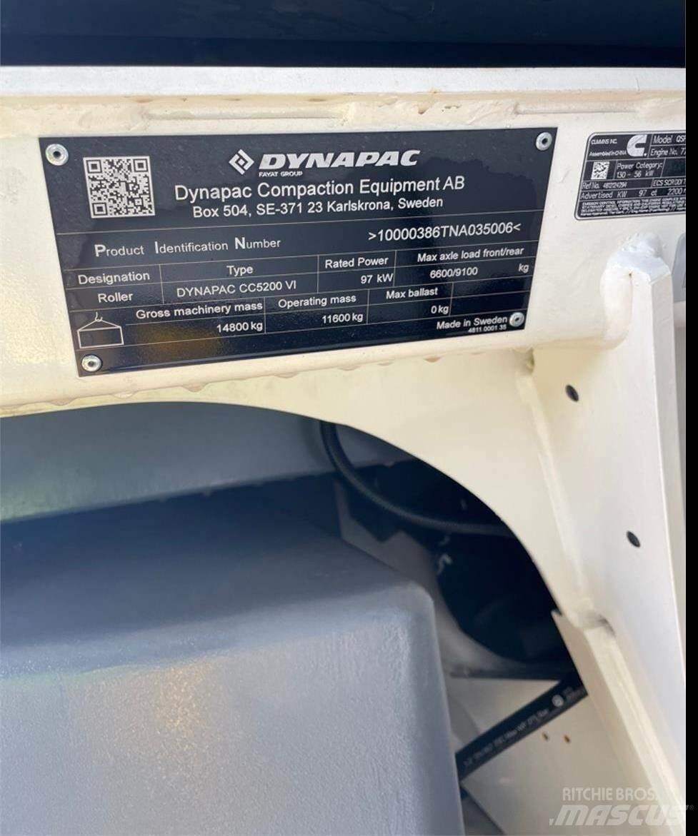Dynapac CC5200 VI Двойни барабанни ролки
