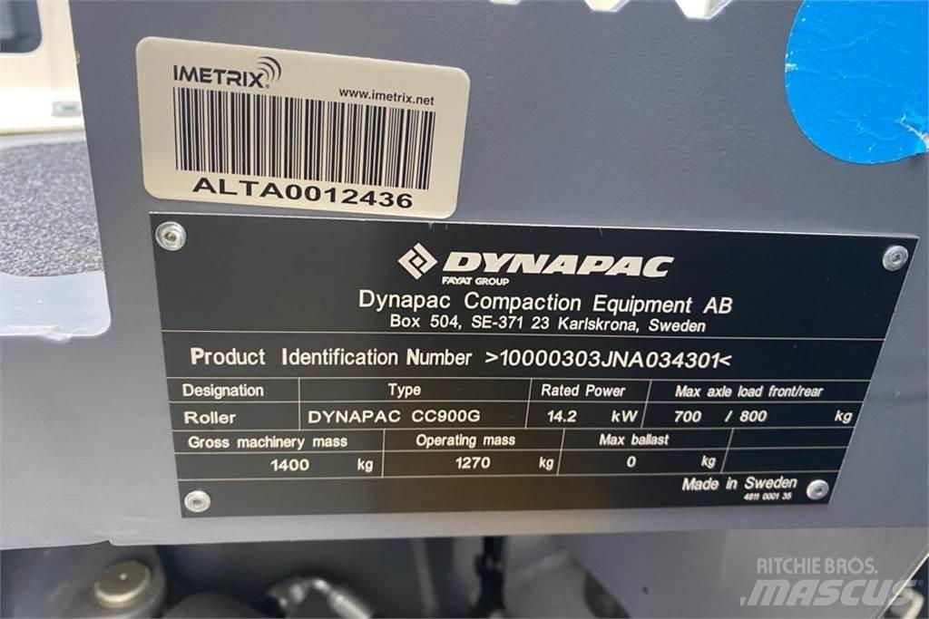 Dynapac CC900G Двойни барабанни ролки
