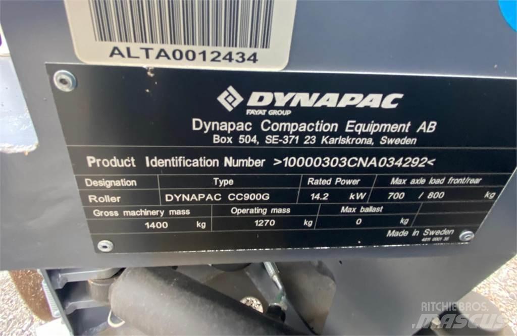 Dynapac CC900G Двойни барабанни ролки
