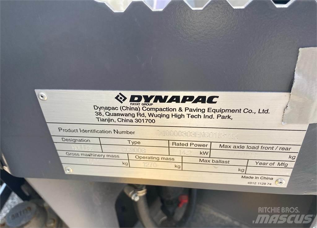 Dynapac CC900G Двойни барабанни ролки
