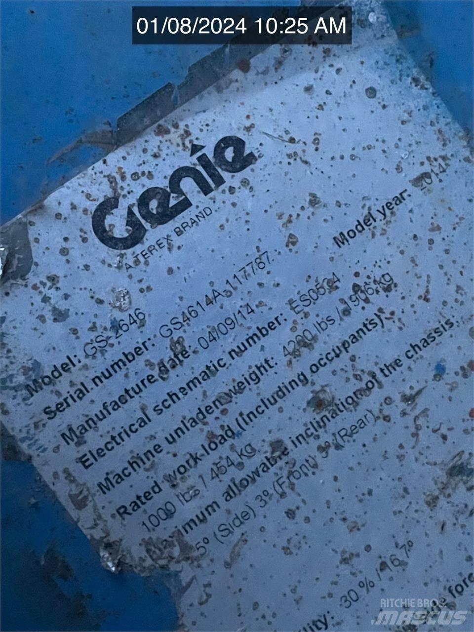 Genie GS2646 Ножични работни платформи