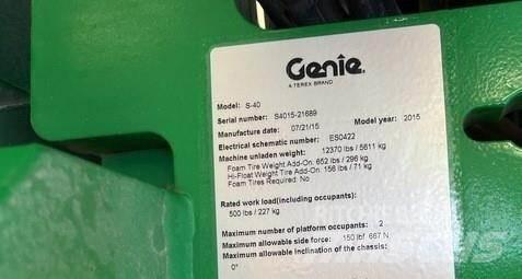 Genie S40 Телескопични повдигачи
