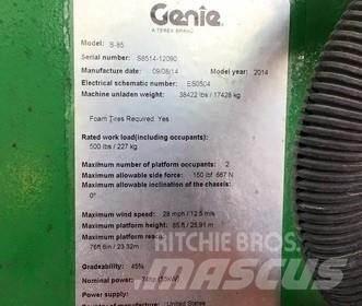 Genie S85 Телескопични повдигачи
