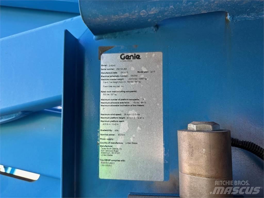 Genie Z62/40 Съчленени стрелови подемници