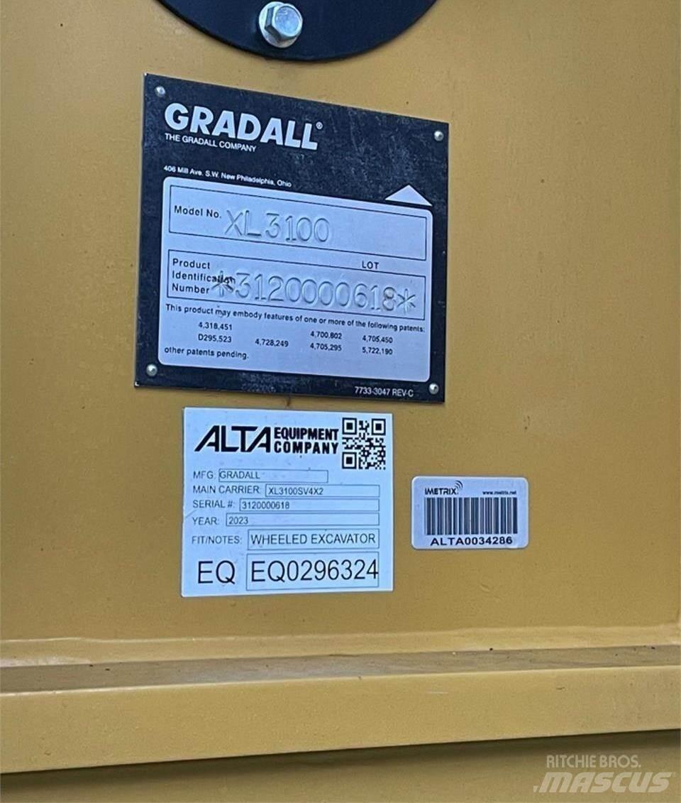 Gradall XL3100 V Колесни екскаватори
