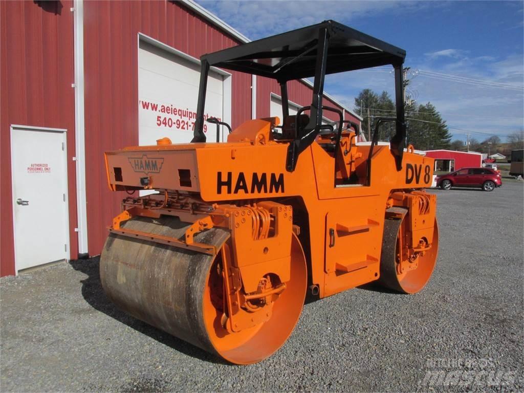 Hamm DV8.42 Двойни барабанни ролки
