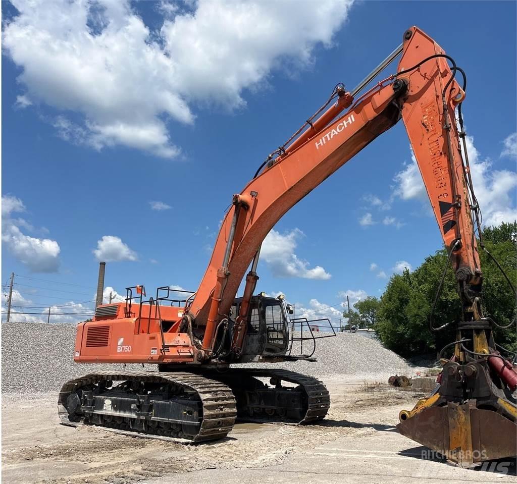 Hitachi EX750-5 Верижен екскаватор