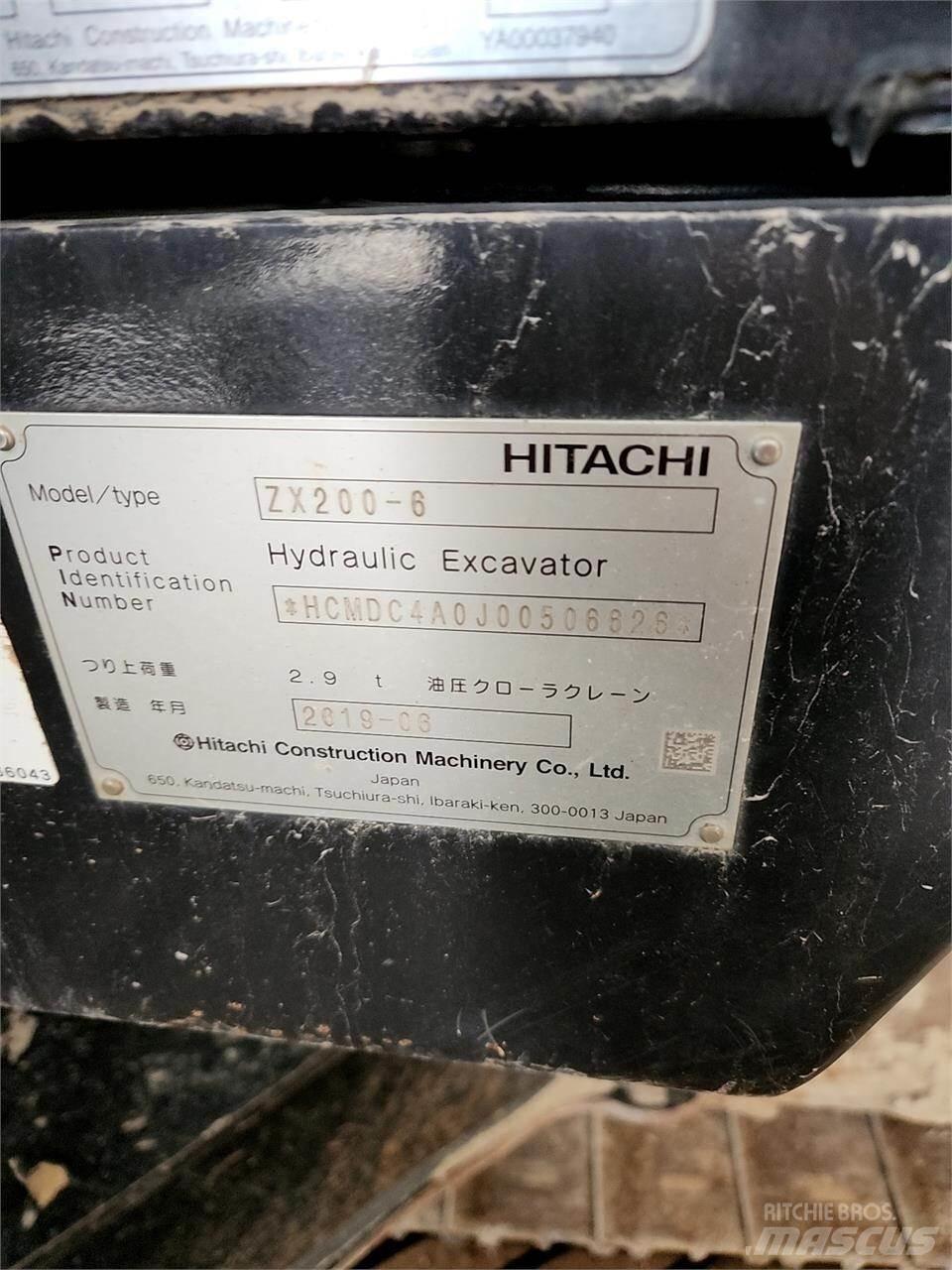 Hitachi ZX200-6 Верижен екскаватор
