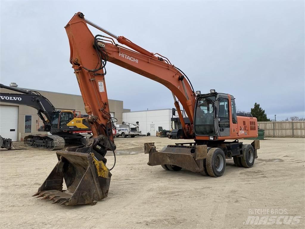 Hitachi ZX210W Колесни екскаватори