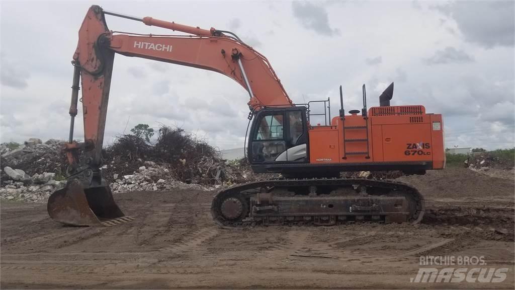 Hitachi ZX670 LC-5B Верижен екскаватор