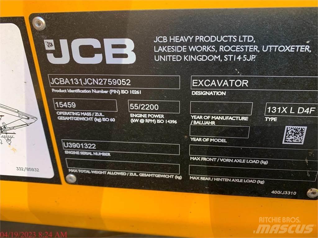 JCB 131X LC Верижен екскаватор