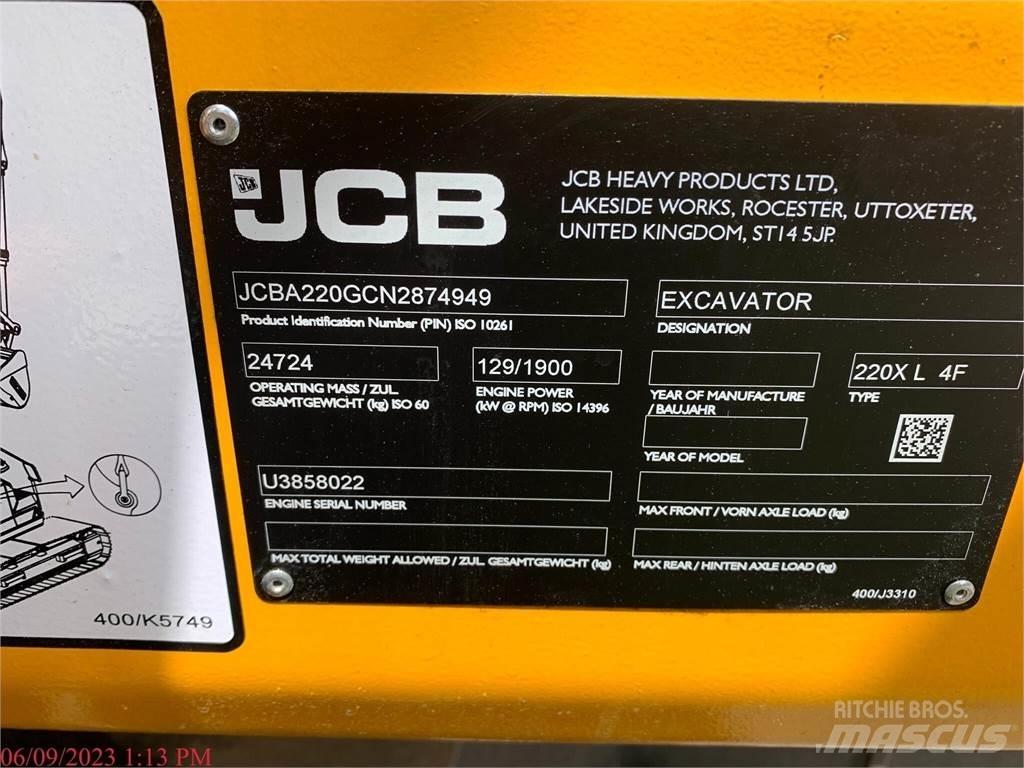 JCB 220X Верижен екскаватор
