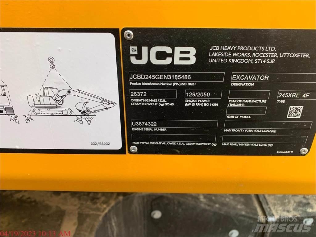 JCB 245XR Верижен екскаватор