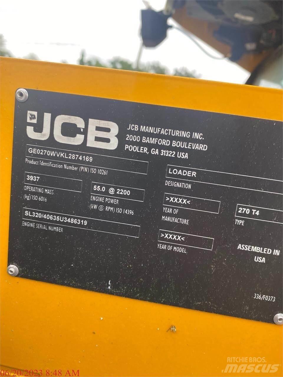 JCB 270 Мини товарачи
