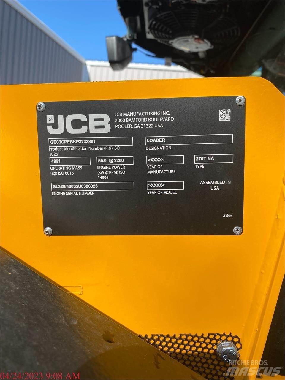 JCB 270T Мини товарачи
