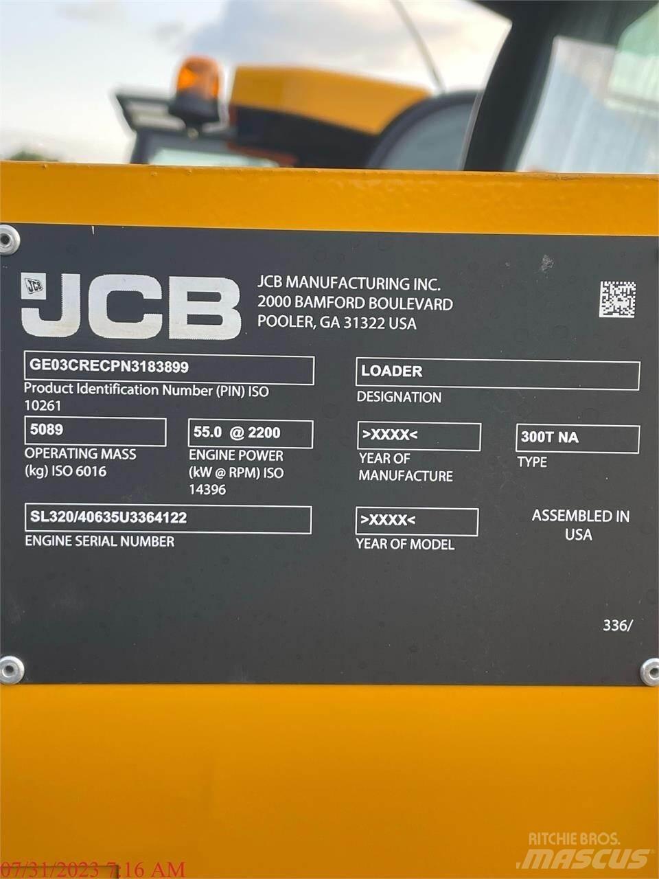 JCB 300T Мини товарачи
