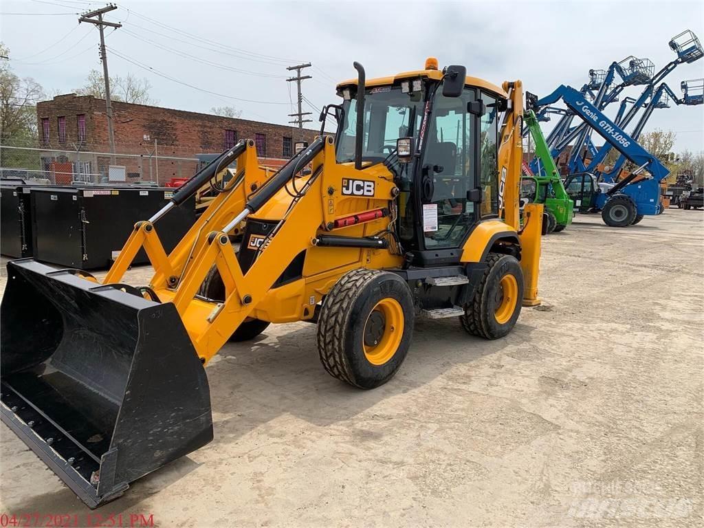 JCB 3CX Товарач със заден ексватор