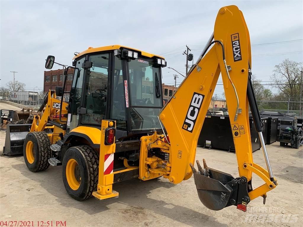 JCB 3CX Товарач със заден ексватор