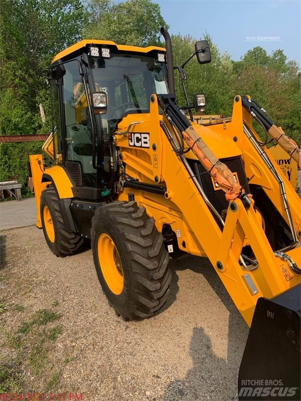 JCB 3CX Товарач със заден ексватор