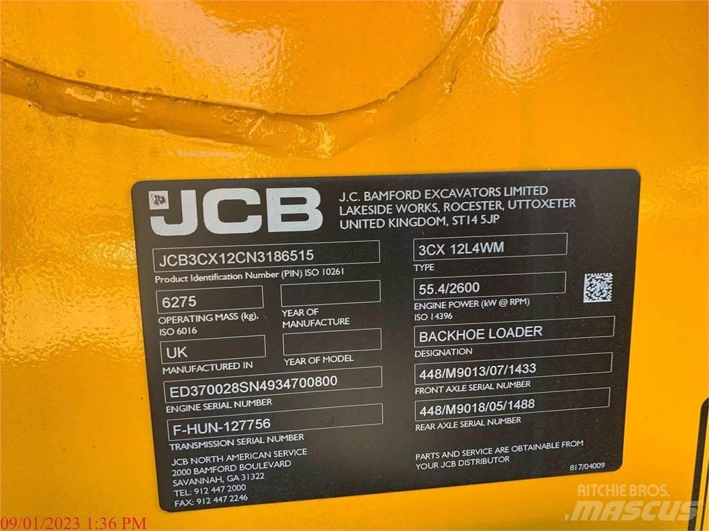 JCB 3CX Товарач със заден ексватор