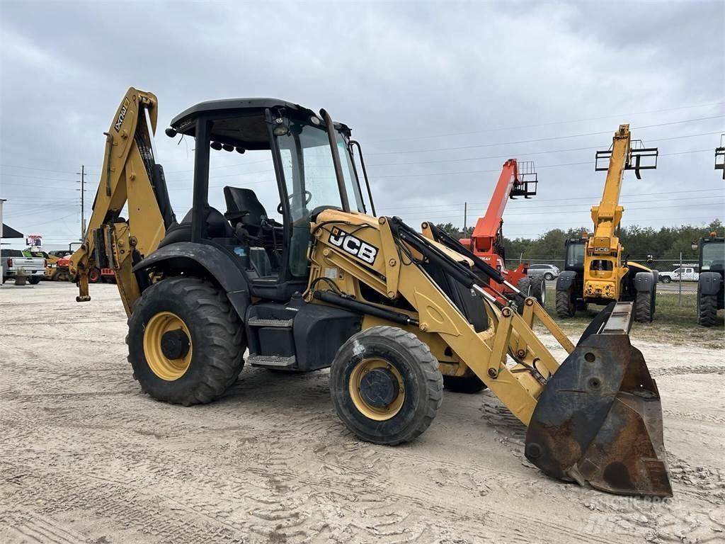JCB 3CX Товарач със заден ексватор