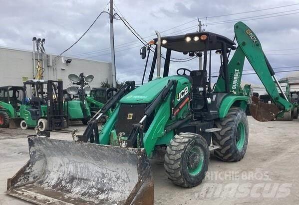 JCB 3CX Товарач със заден ексватор