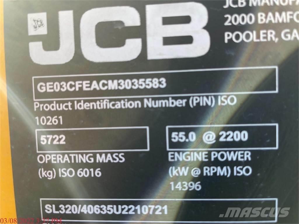 JCB 3TS-8T Мини товарачи

