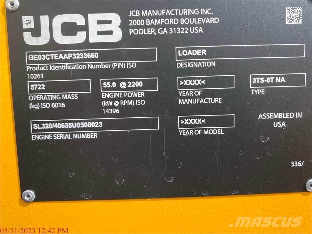 JCB 3TS-8T Мини товарачи
