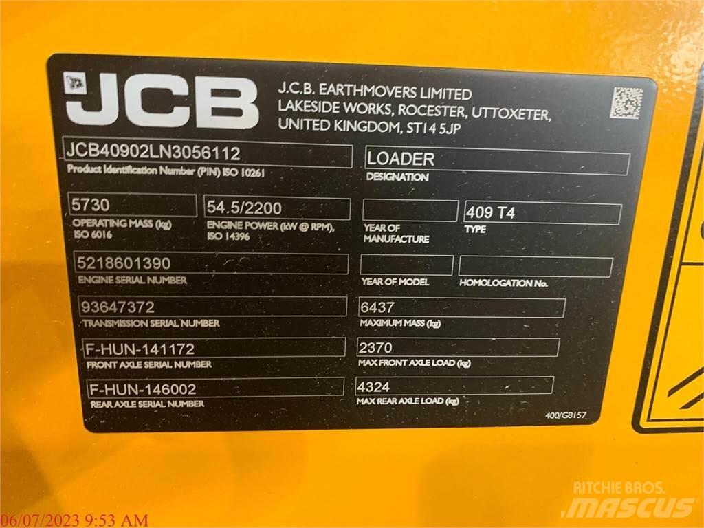 JCB 409 Колесни товарачи