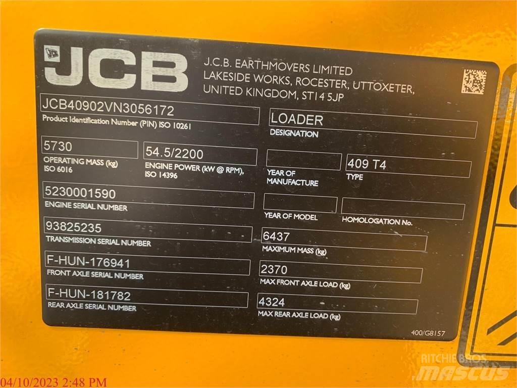 JCB 409 Колесни товарачи