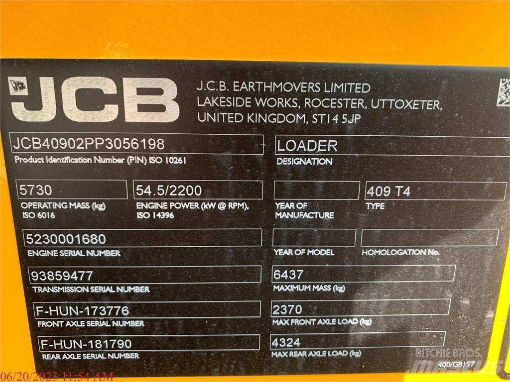 JCB 409 Колесни товарачи