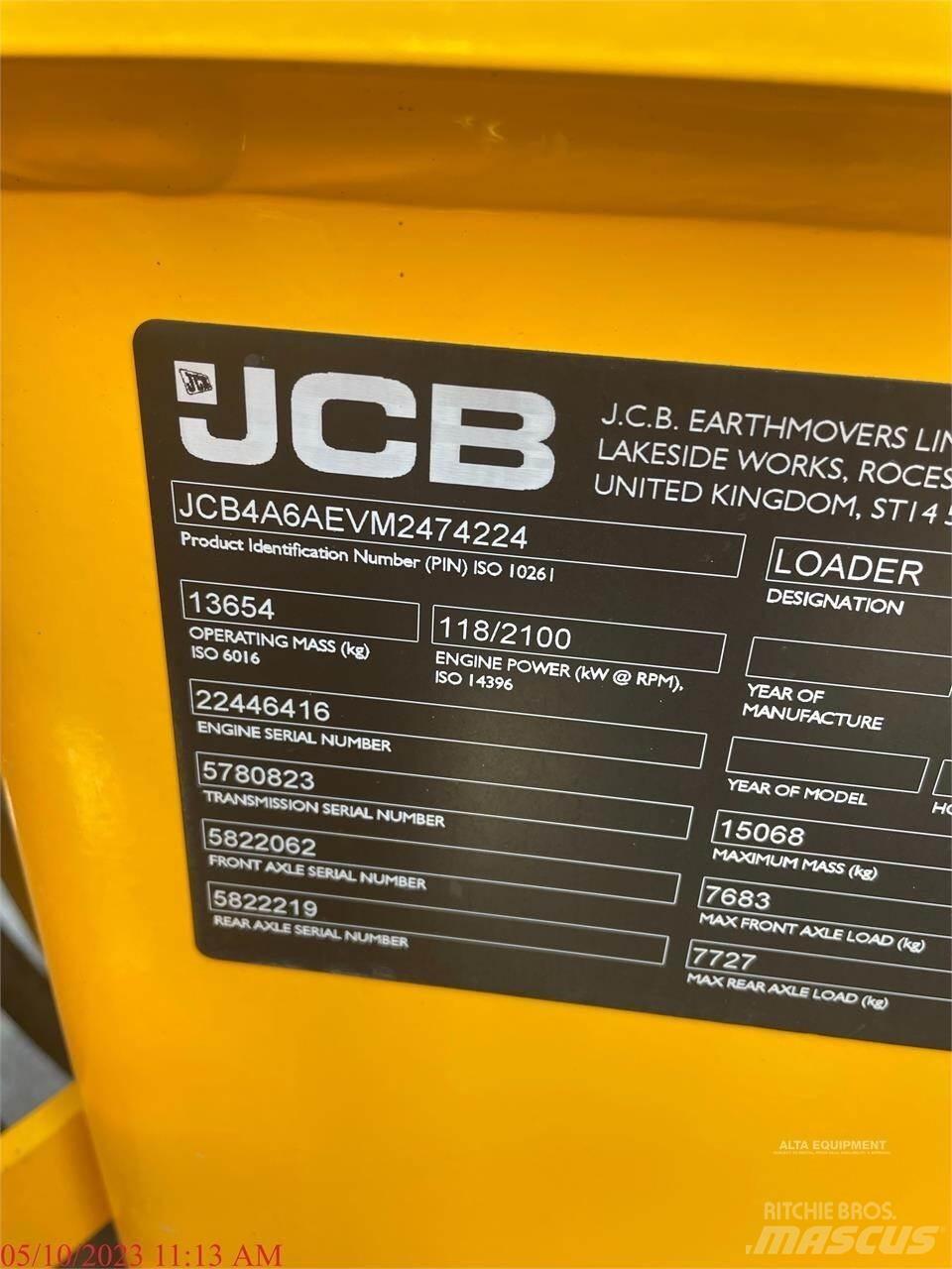 JCB 427ZX Колесни товарачи