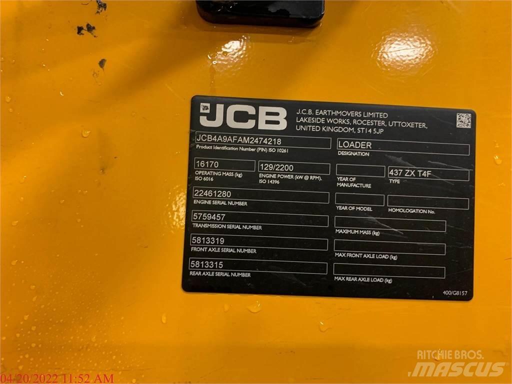 JCB 437ZX Колесни товарачи