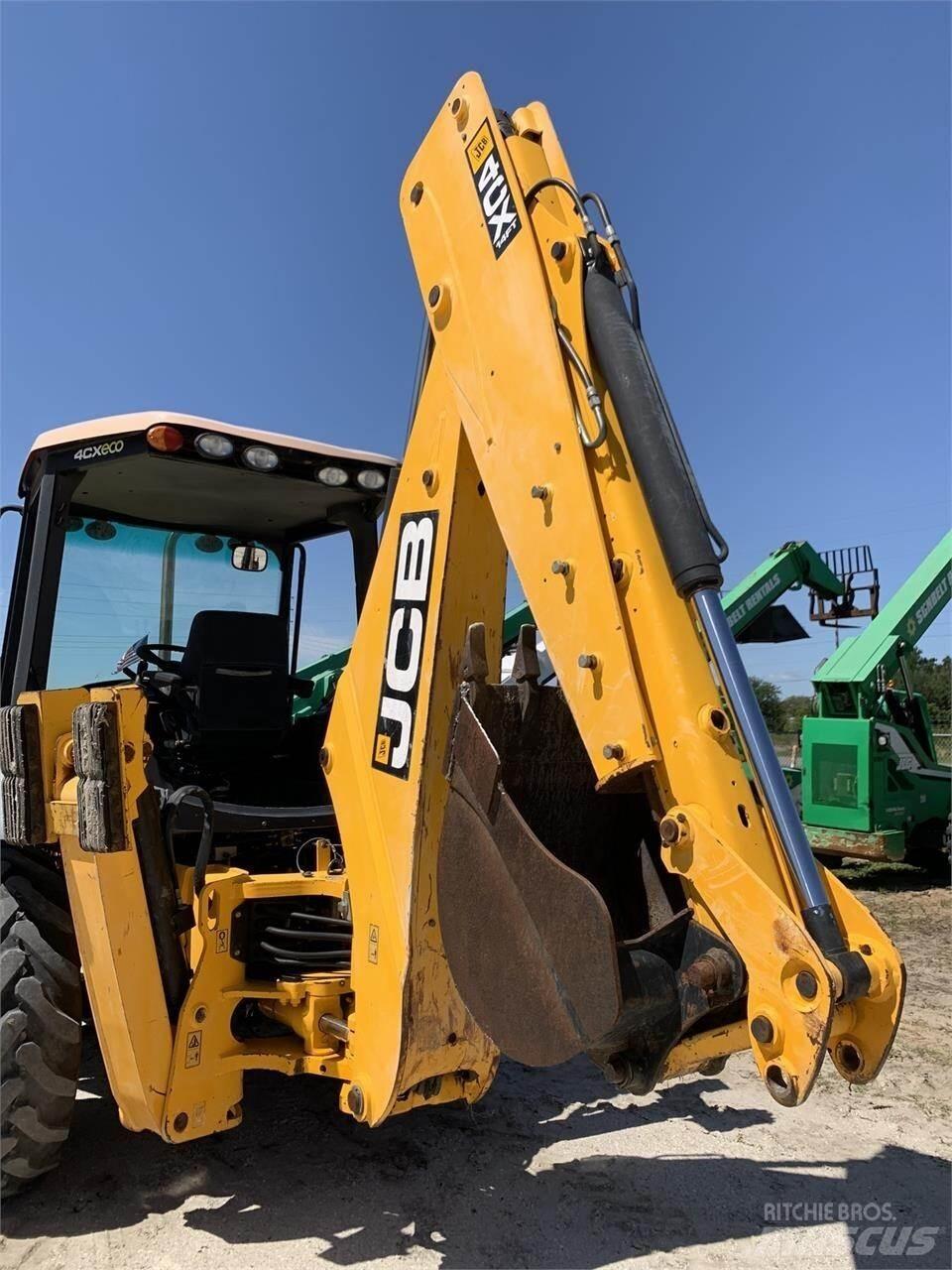 JCB 4CX Товарач със заден ексватор