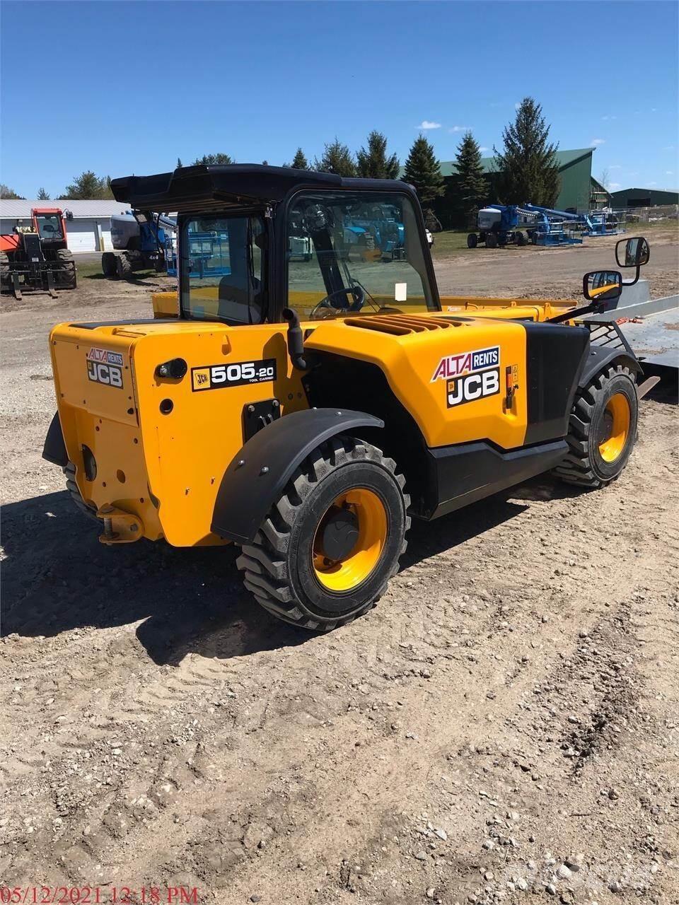 JCB 505-20TC Телескопични товарачи