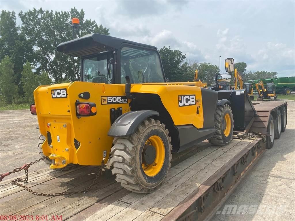 JCB 505-20TC Телескопични товарачи