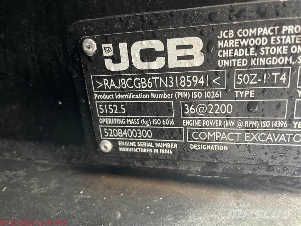 JCB 50Z-1 Мини екскаватори < 7 т