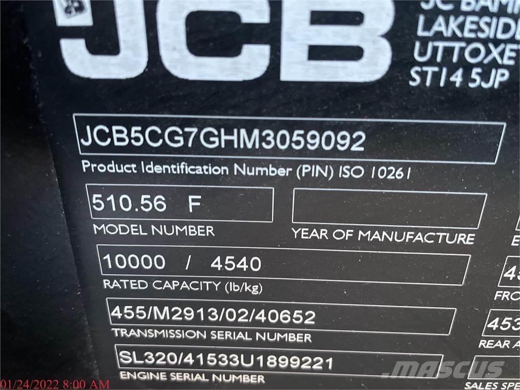 JCB 510-56 Телескопични товарачи