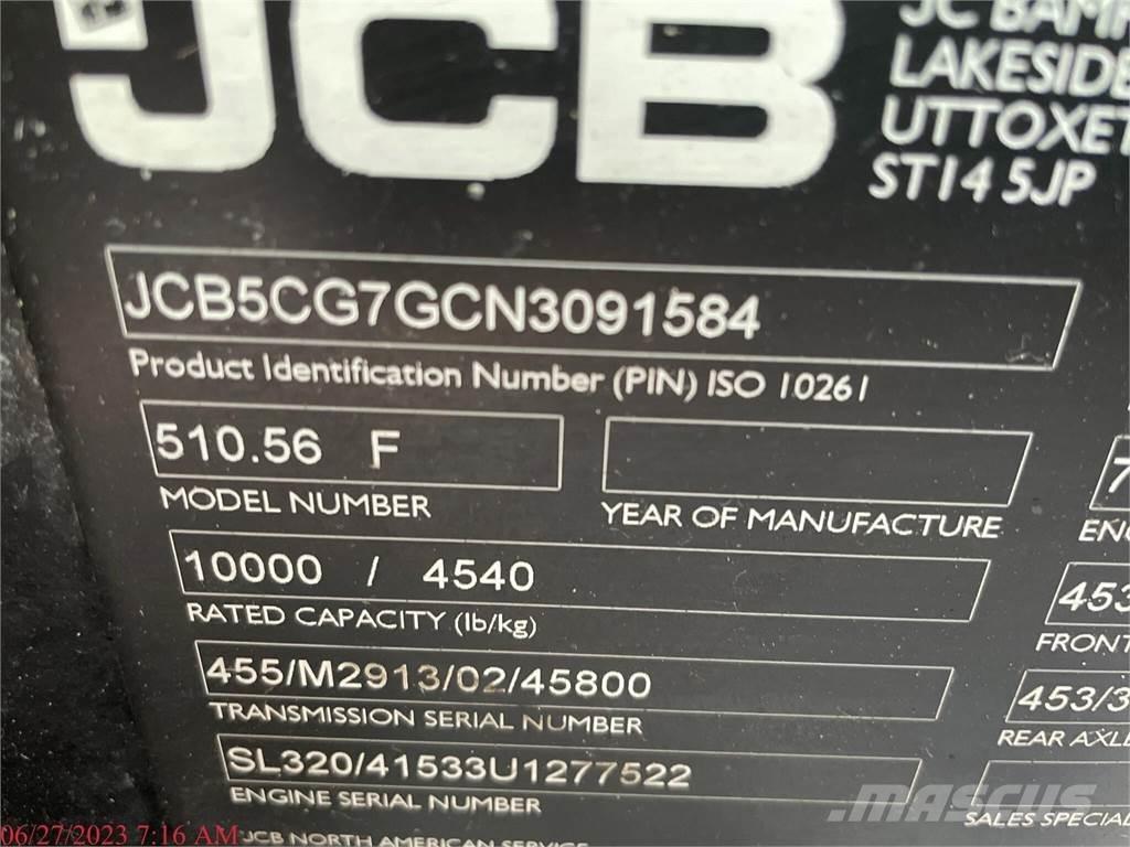 JCB 510-56 Телескопични товарачи